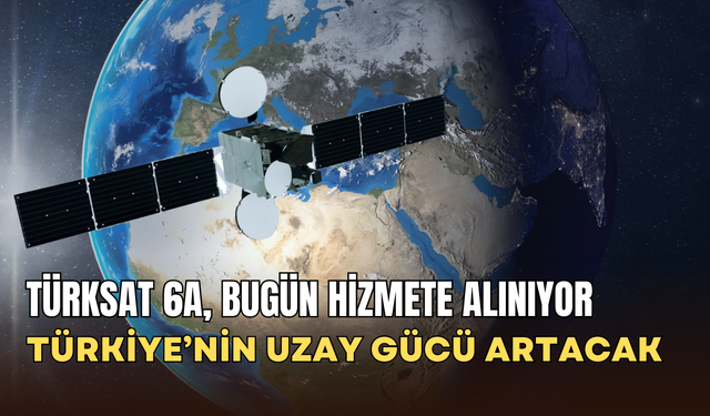 Türksat 6A uzay için hazır: Bugün hizmete alınacak