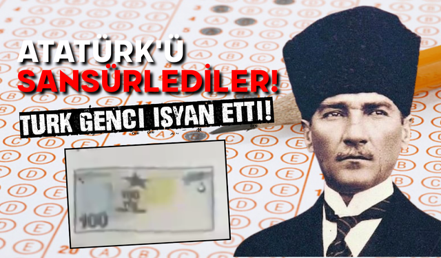 Yayınevinden Atatürk Sansürü: Test Kitabında Tepki Çeken Görüntü!