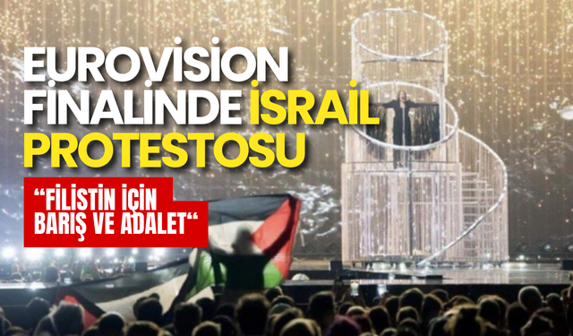 Eurovision Finalinde Sessizlik Bozuldu: “Filistin İçin Barış ve Adalet”