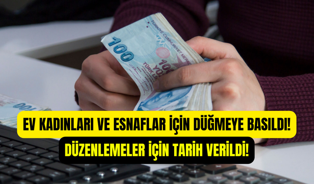 Ev kadınlarına ve esnafa çifte müjde: Prim desteği ve erken emeklilik aynı anda gelecek
