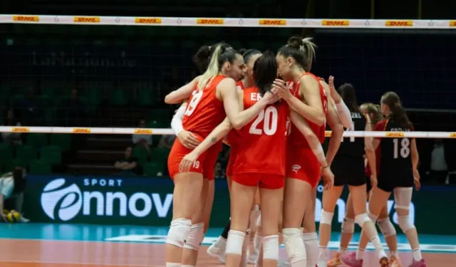 A Milli Kadın Voleybol Takımı, Almanya’yı 3-1 mağlup etti