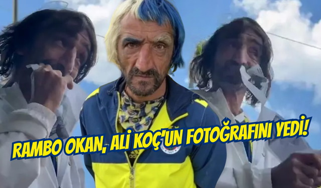 Rambo Okan, Ali Koç’un Fotoğrafını Yedi!