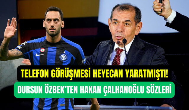 Dursun Özbek’ten Hakan Çalhanoğlu açıklaması geldi: ‘’Sadece merhaba dedim’’