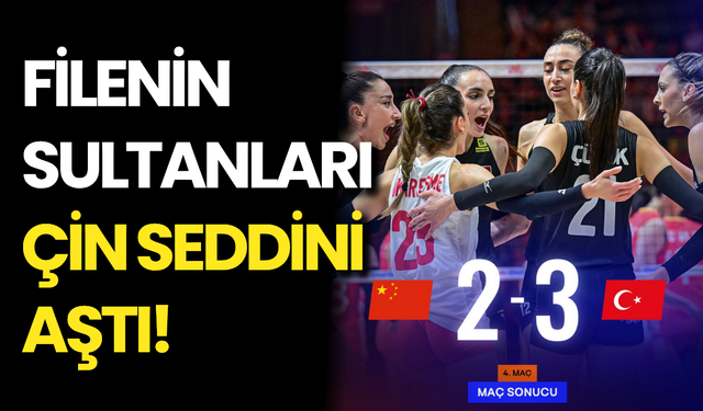 Filenin Sultanları, Milletler Ligi'nde 4'te 4 Yaparak Çin’i Ezdi!