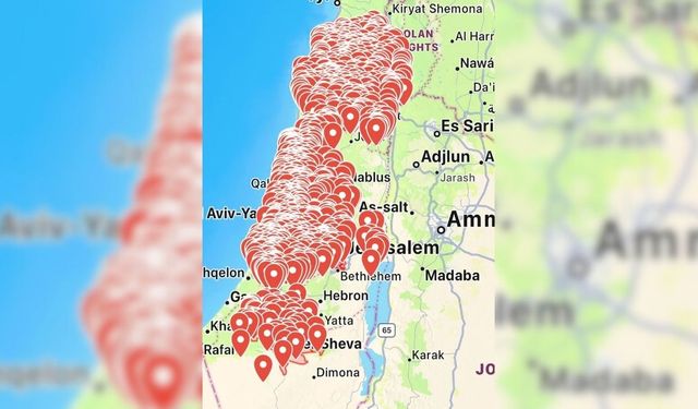 İran’dan İsrail’e füze saldırısı: Tel Aviv’e isabet etti, 7 nokta vuruldu