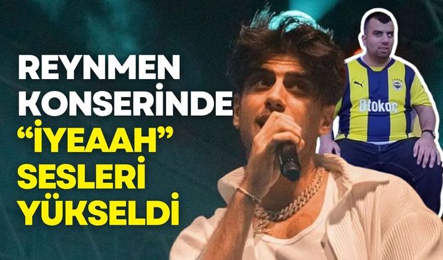 Tekirdağ'dan "İyeaah" Sesleri Yükseldi: Reynmen Konserinde Eğlenceli Anlar