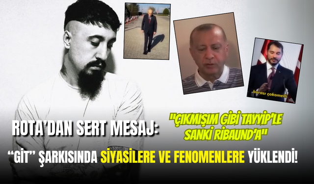 Rota Mahlaslı Rapçi Bulut Alpman Siyasilere ve Fenomenlere Fena Yüklendi!