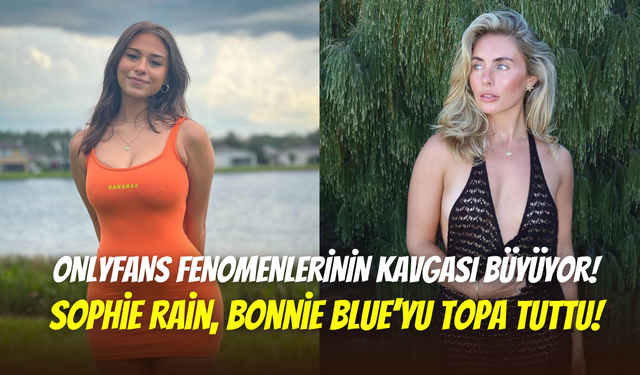 Sophie Rain’den Bonnie Blue’ya olay gönderme: ‘’1000 erkekle yatmadan kazandım’’