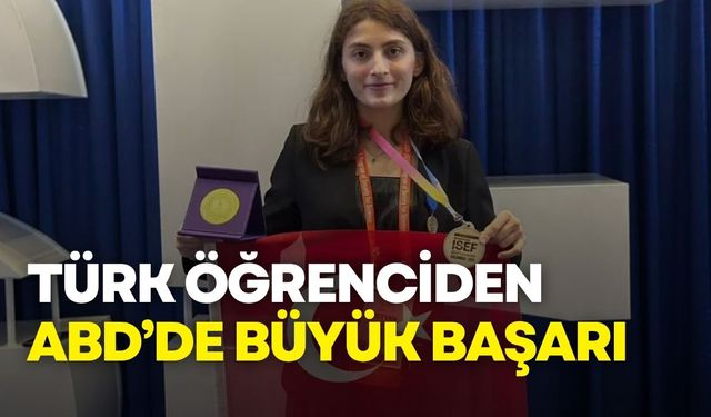 Türk öğrenci Reyyan Çifci'den ABD'de büyük başarı!