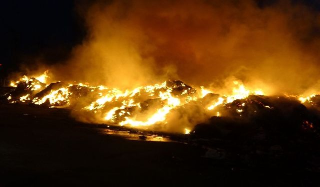 İzmir’de Korkutan Yangın! Dumanlar Metrelerce Yükseldi