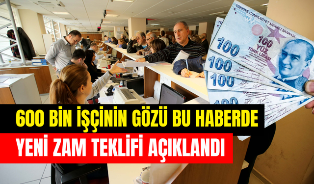 Kamu işçisi için yeni teklif: İlk altı ay için yüzde 24 zam