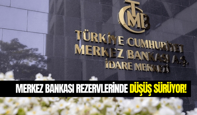 Merkez Bankası rezervlerinde 1,2 milyar dolarlık kayıp yaşandı