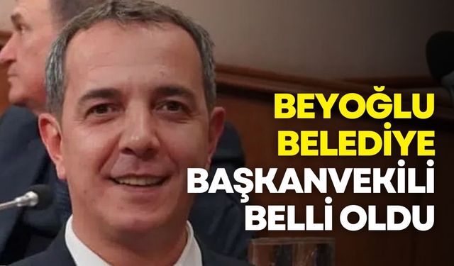 Beyoğlu Belediye Başkanvekili CHP’li Sefer Karaahmetoğlu oldu