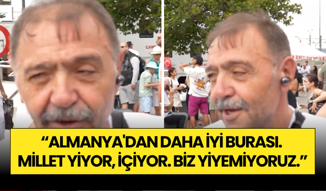 Gurbetçinin “Aç İnsan Yok” Çıkışı Tartışma Yarattı!