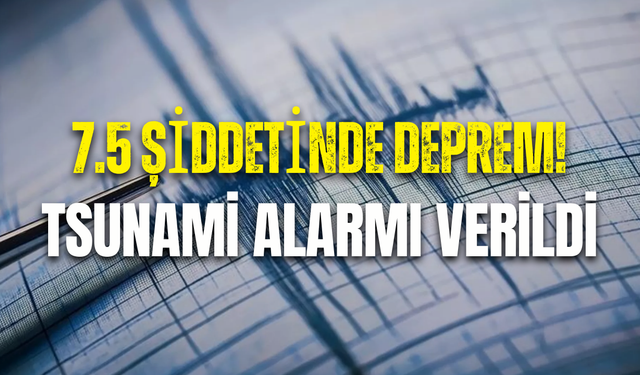 Şili’de 7.5 büyüklüğünde deprem: Tsunami alarmı verildi