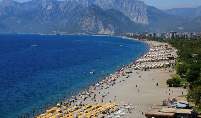 Antalya’yı 8 ayda 11,7 milyon turist ziyaret etti