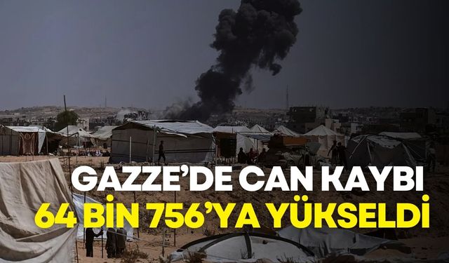 İsrail'in Gazze'ye saldırılarında ölenlerin sayısı 64 bin 576'ya yükseldi