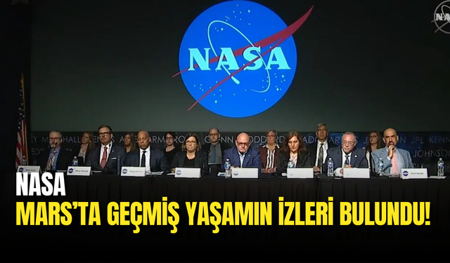 NASA, Mars'ta Yaşam Belirtileri Bulduğunu Açıkladı!