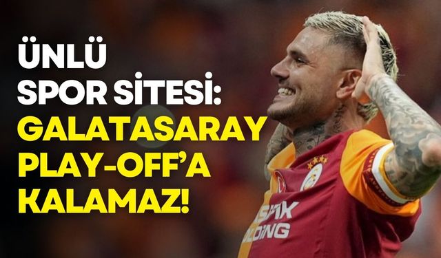 The Athletic'ten Galatasaray için Şampiyonlar Ligi tahmini: Play-off'a kalamaz!