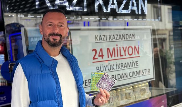 300 Liralık Kazı Kazandan 24 Milyon TL Kazandı!