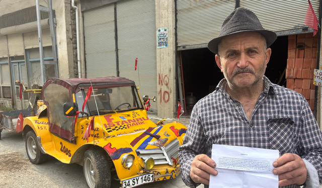 Karadeniz’de el yapımı cabrio ‘’Zigana’’ya trafik yasağı: Sahibi tutanakla uyarıldı