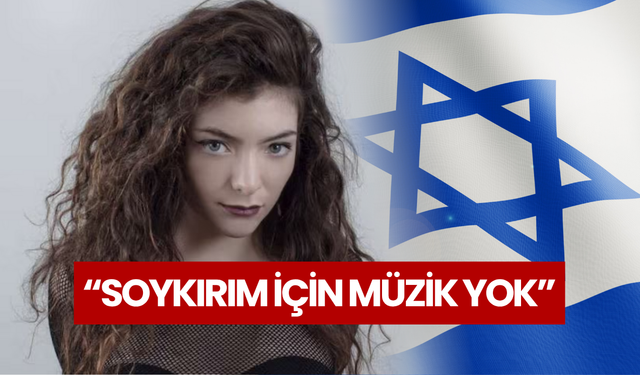 Lorde’un Şarkıları İsrail Apple Music’ten Kaldırıldı: “No Music for Genocide”