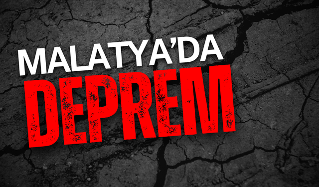 Malatya’da 3.9 büyüklüğünde deprem meydana geldi