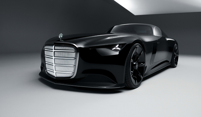 Mercedes-Benz, fütüristik tasarımlı yeni otomobili Vision Iconic’i tanıttı