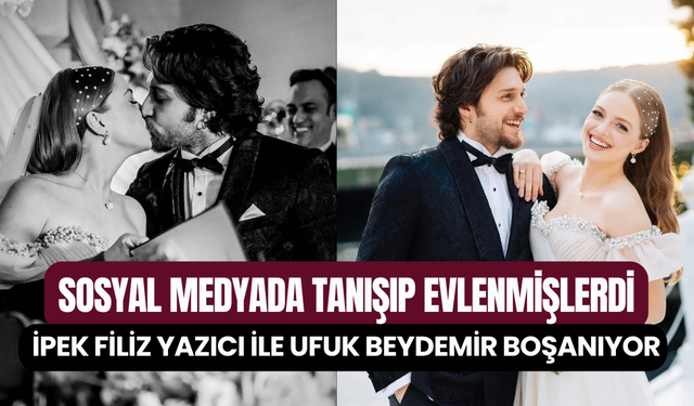 Şarkıcı Ufuk Beydemir ile oyuncu İpek Filiz Yazıcı boşanıyor