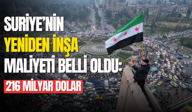 Dünya Bankası: Suriye'nin Yeniden İnşa Edilmesi İçin 216.000.000.000 Dolara İhtiyacı Var