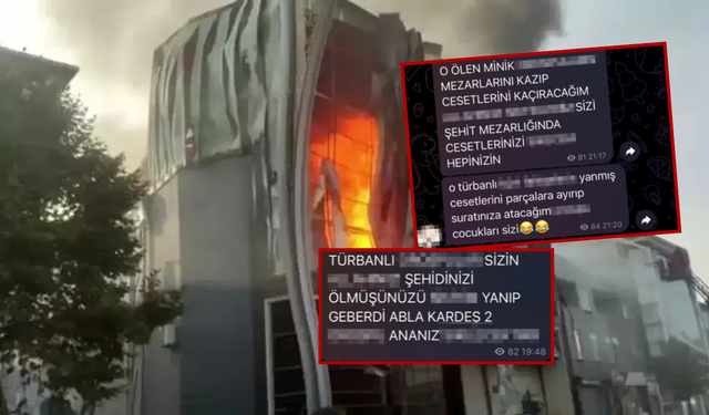 Kocaeli’deki Yangın Faciasında Skandal Paylaşımlar: Hayatını Kaybeden İşçilere Hakaret