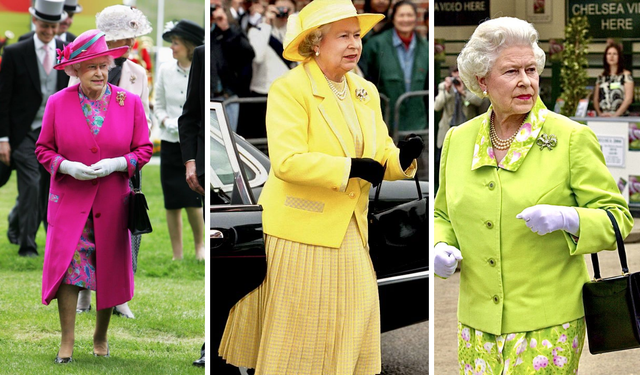 En uzun hükmeden kraliçe: II. Elizabeth'in renkli kıyafetlerinin ardındaki şaşırtıcı sır