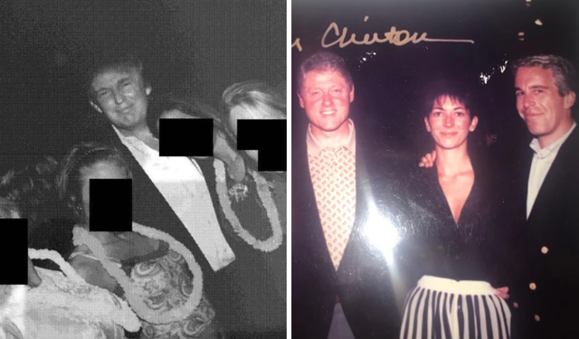 Epstein skandalında 19 yeni fotoğraf paylaşıldı: Trump ve Clinton da var
