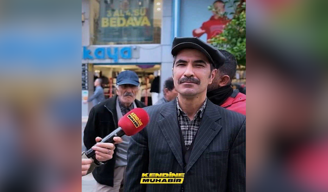 Sokak röportajında mani okuyan vatandaş ve "Kendine Muhabir" tutuklandı