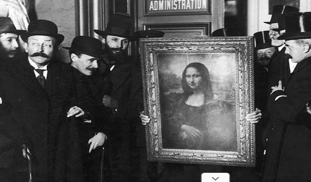 Mona Lisa’yı ünlü yapan hırsızlık hikayesi