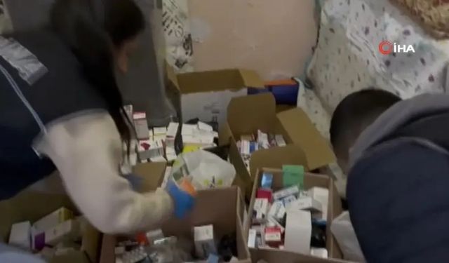 Adana’da kozmetik dükkanına kaçak ilaç operasyonu