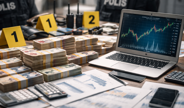 Ankara’da borsa dolandırıcılığı operasyonu: 65 şüpheli hakkında gözaltı kararı