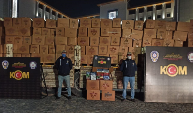 79 ilde yasa dışı tütün operasyonu: 337 şüpheliye işlem