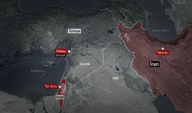 İran'dan ateşlenerek Türkiye hava sahasına giren füze düşürüldü