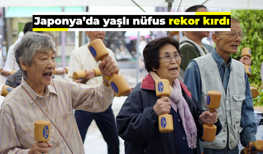 Japonya’da Yaşlı Nüfus Rekor Kırdı