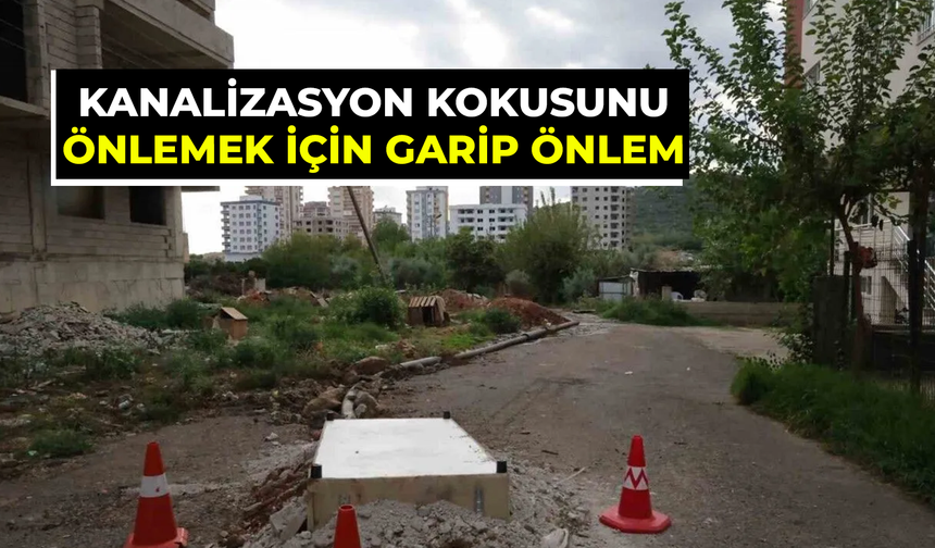 Kanalizasyon Kokusunu Önlemek İçin Garip Önlem