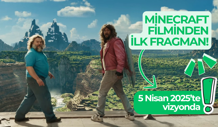 Minecraft filminden ilk fragman!