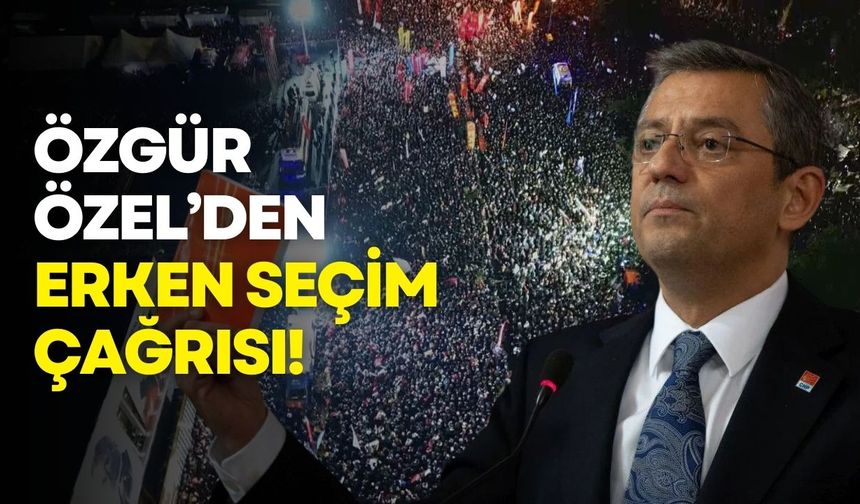 CHP'den Maltepe'de büyük miting kararı: Erken seçim istiyoruz!