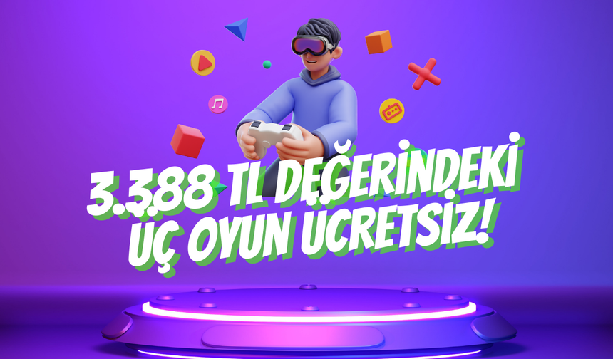 Microsoft’tan Büyük Fırsat: 3.388 TL Değerindeki Üç Oyun Ücretsiz!
