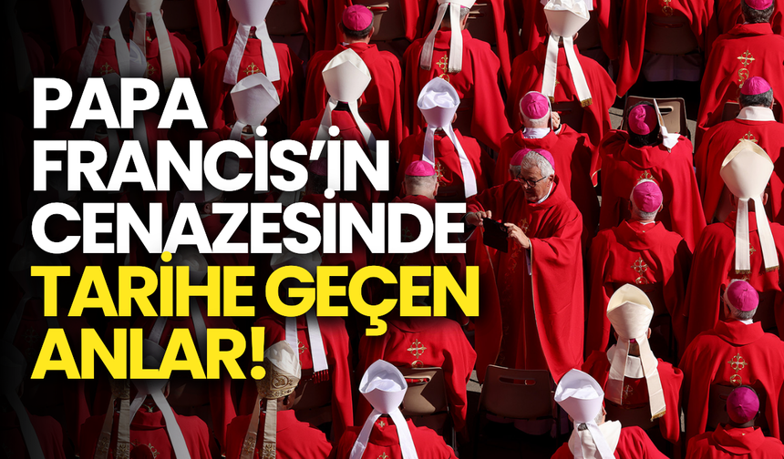 Papa Francis’in Cenazesinden Tarihe Geçen Fotoğraflar!