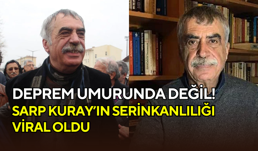 Sigarasını yaktı ‘’No panik’’ dedi: Sarp Kuray’ın soğukkanlılığı sosyal medyada gündem oldu