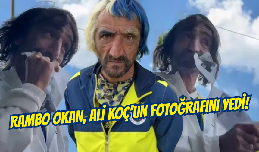 Rambo Okan, Ali Koç’un Fotoğrafını Yedi!