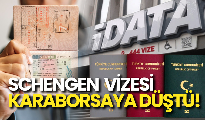 Schengen Vizesi Karaborsaya Düştü! iData'da Neler Oluyor?
