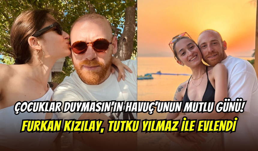 Çocuklar Duymasın’ın Havuç’u evlendi: Survivor ekibi Furkan Kızılay’ın düğününe katıldı