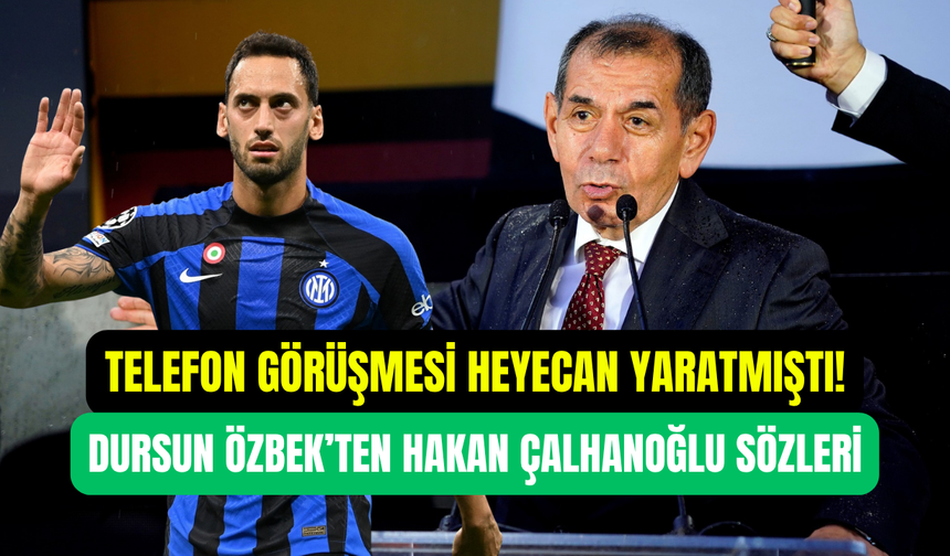 Dursun Özbek’ten Hakan Çalhanoğlu açıklaması geldi: ‘’Sadece merhaba dedim’’